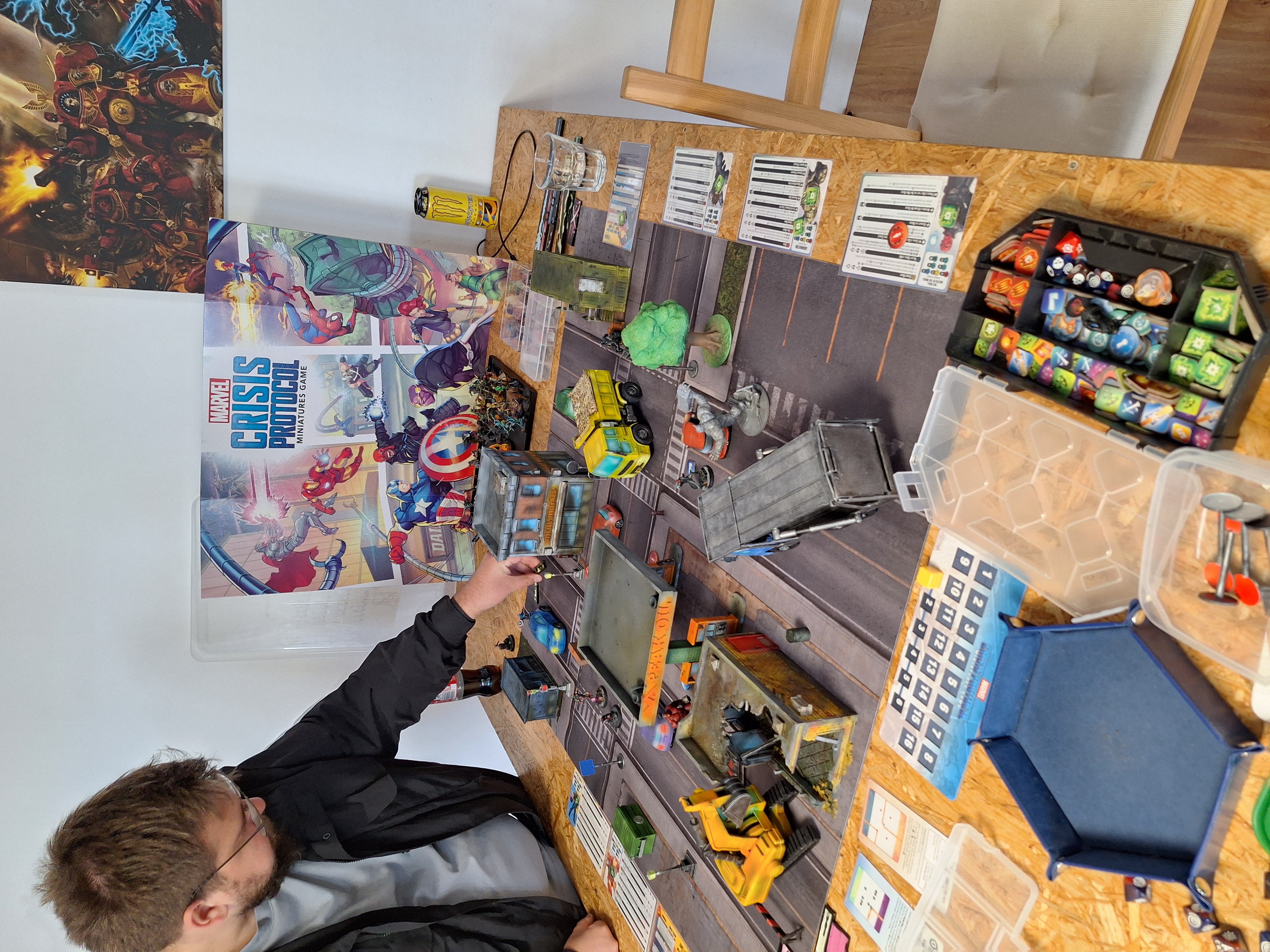 Marvel Team Event am Vereinstag